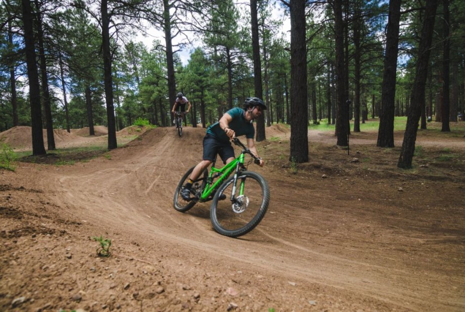 biking